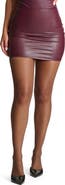Naked Wardrobe Faux Leather Pencil Skirt