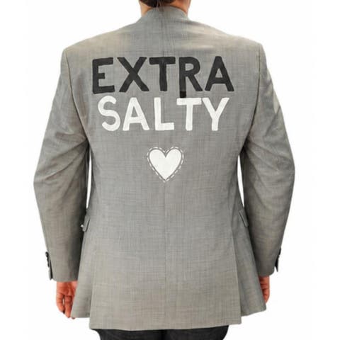 Extra Salty Grey Blazer