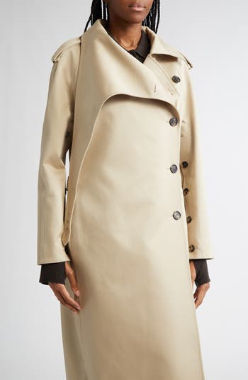 Courrèges Oblique Cotton Gabardine Trench Coat | Nordstrom Courrèges Oblique Cotton Gabardine Trench Coat | Nordstrom