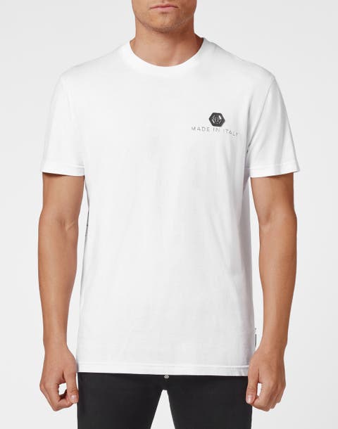T-Shirt Round Neck Hexagon Men