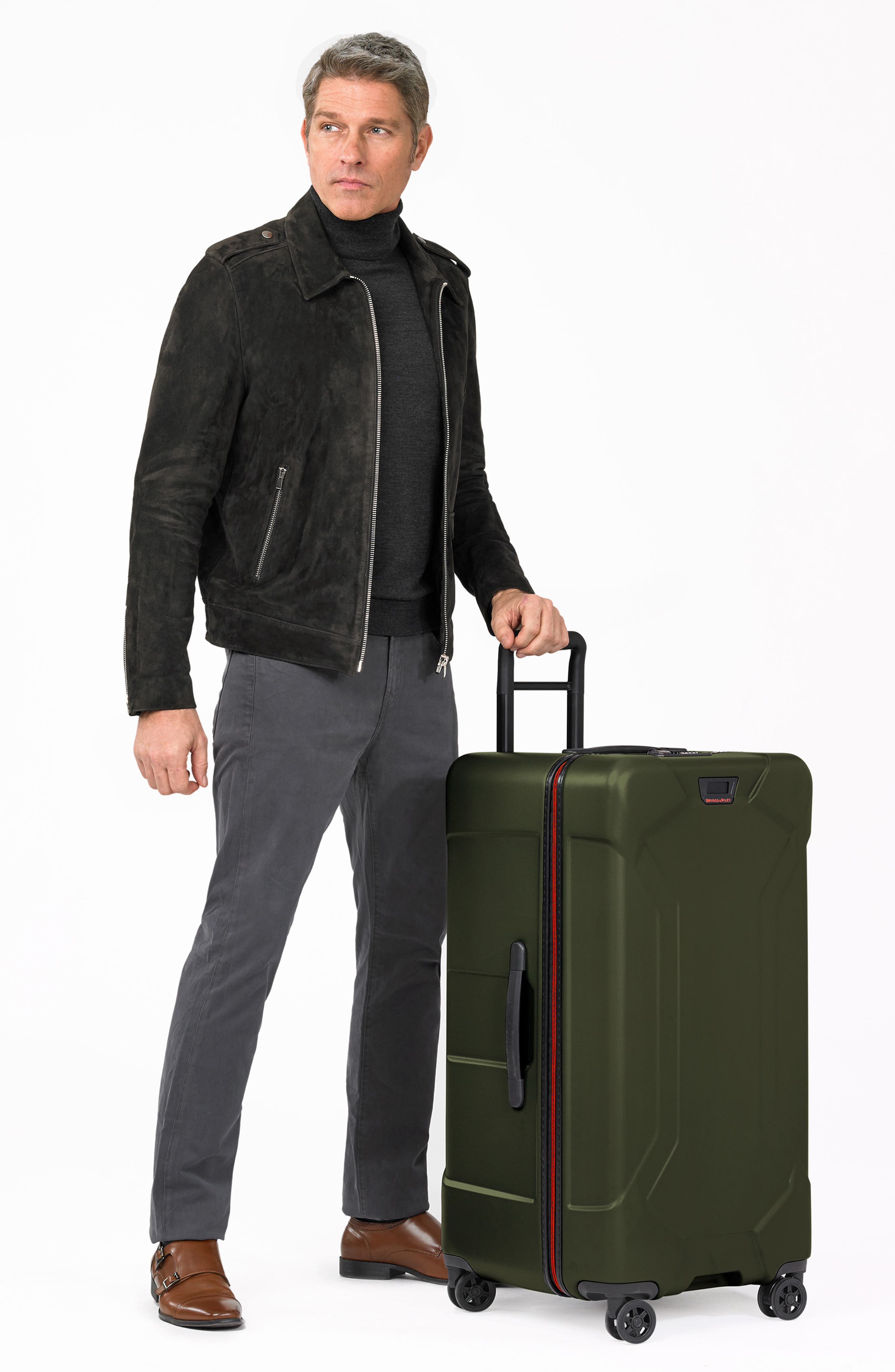 Briggs & Riley Torq 32-Inch Extra Large Wheeled Trunk Spinner, Alternate, color, Hunter