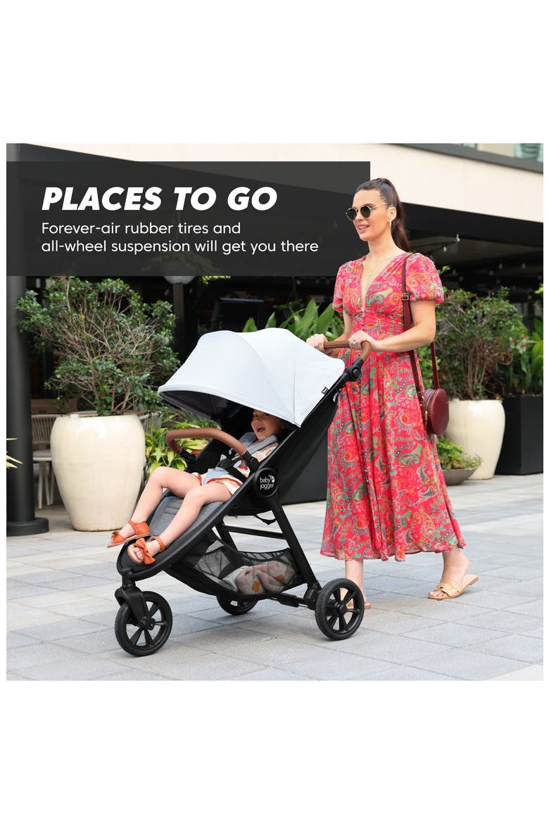 city mini® GT2 Stroller, Alternate, color, SLATE FOG
