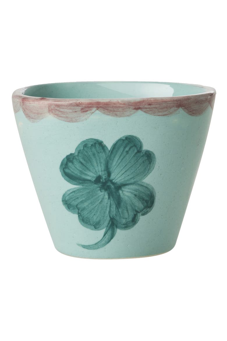 Set of 6 Hand-Painted Ceramic Espresso Cups, Main, color, MULTI