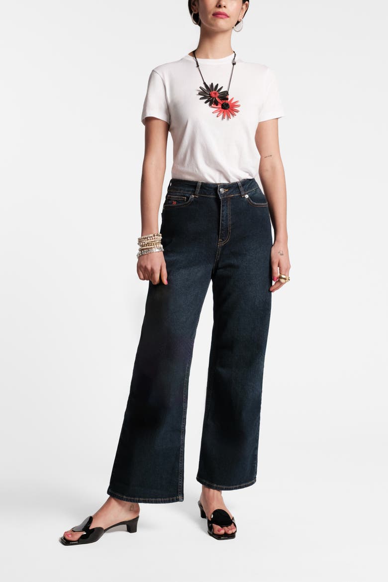 Ace Jean Solid Stretch Denim, Alternate, color, Black