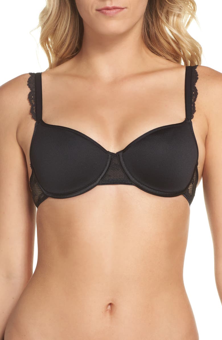 Chantelle Lingerie Everyday Lace Underwire Demi Bra, Main, color, 