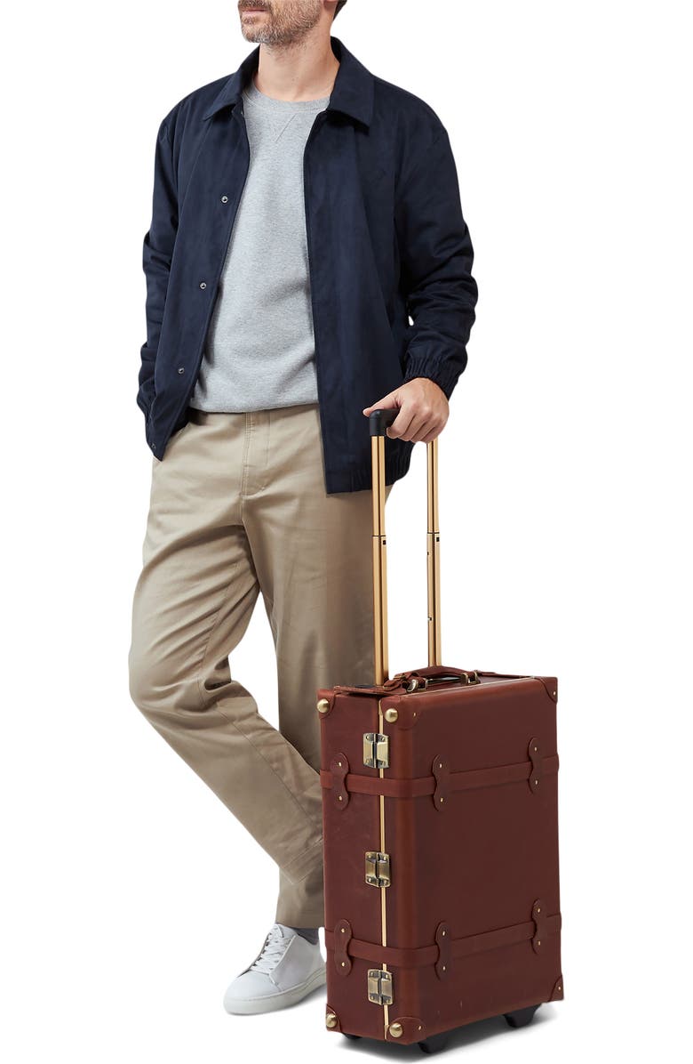 SteamLine Luggage The Pioneer 20-Inch Rolling Carry-On, Alternate, color,