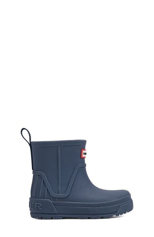 Hunter Big Kids Grace Waterproof Rain Boots 5 Dark Blue