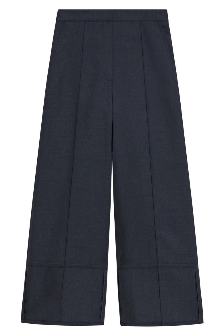 City Cuffed Crop Pants, Alternate, color, NOCTURNE NAVY