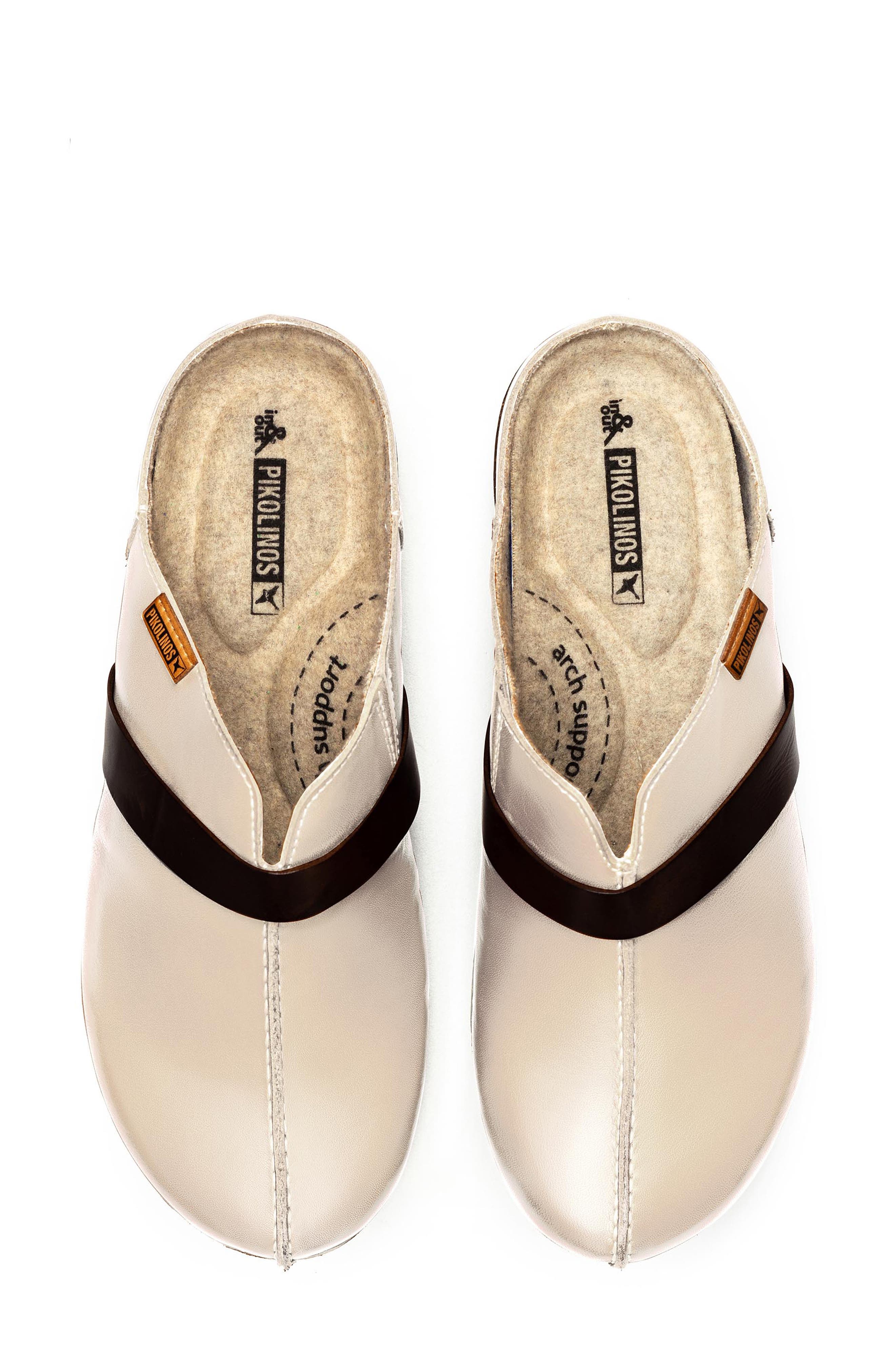 PIKOLINOS Granada Water Repellent Clog, Alternate, color, Marfil