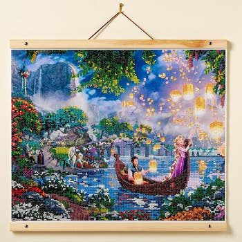 RoseArt Disney Dreams Diamond Art Rapunzel Lantern Scene Gem Kit