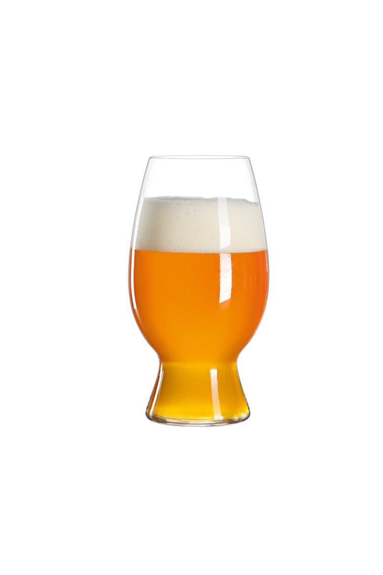 American Wheat Beer Glass, Main, color, Clear