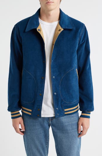 ジャケット・アウター schott Reversible Satin & Velour Jacket Schott NYC Reversible 'Baseball' Jacket | Nordstrom