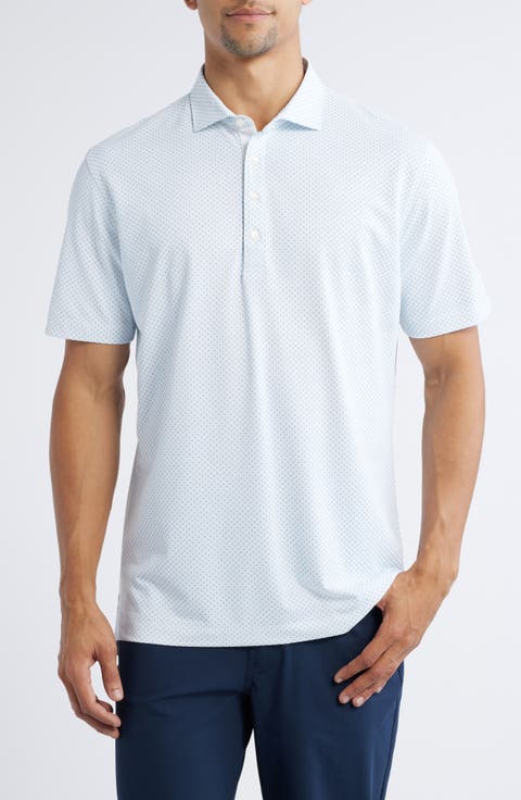 Cason Dot Print PREP-FORMANCE Golf Polo
