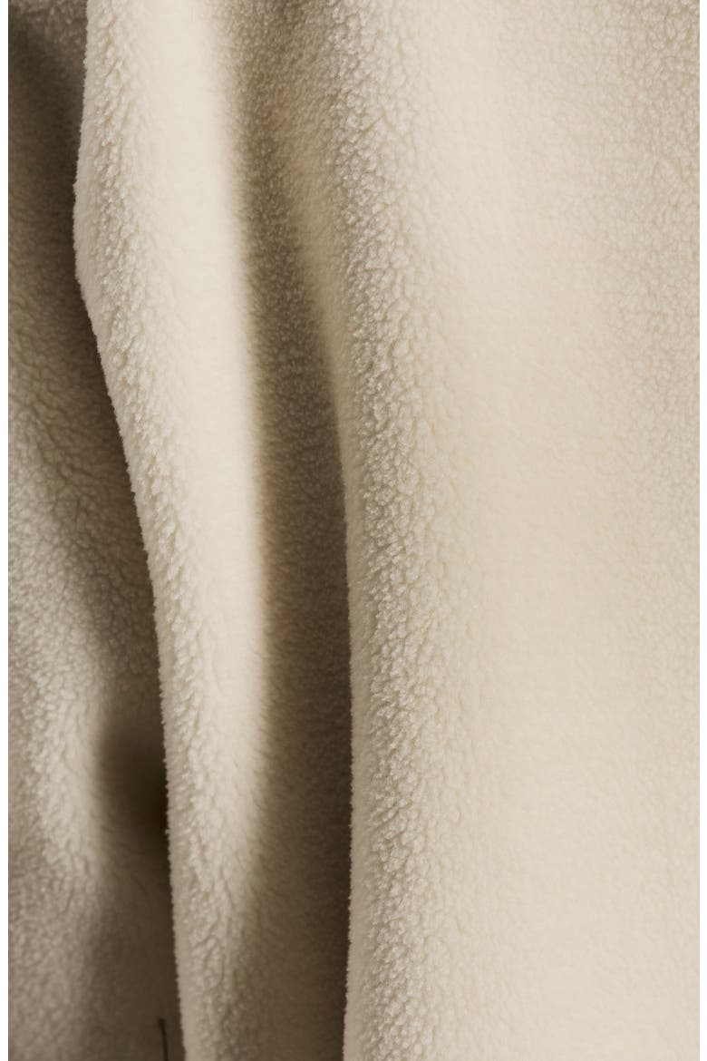Powder Faux Shearling Jacket, Alternate, color, CHALK WHITE