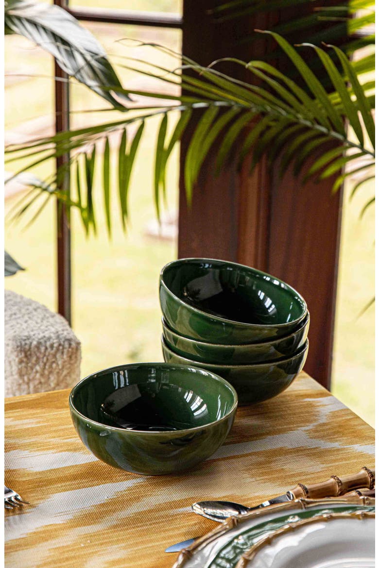 Puro Ceramic Bowl, Alternate, color, BASIL