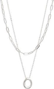 Nordstrom Demi Fine Paper Clip Pendant Necklace