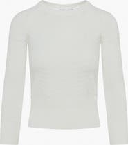 Charlotte & George Knit Textured Pullover Top