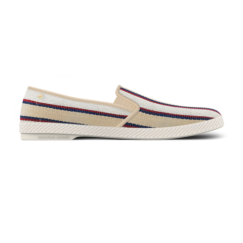 Classic Playa Striped Canvas Slip-On Loafer