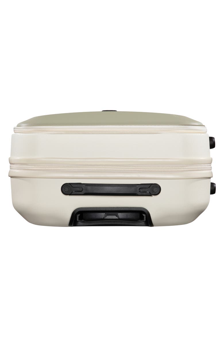 Luminita 28-Inch Hardshell Spinner Suitcase, Alternate, color, WHITE / EUCALYPTUS