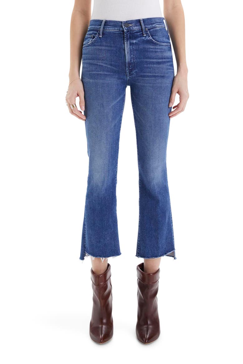 The Insider Step Hem Crop Bootcut Jeans, Main, color, WISH ON A STAR