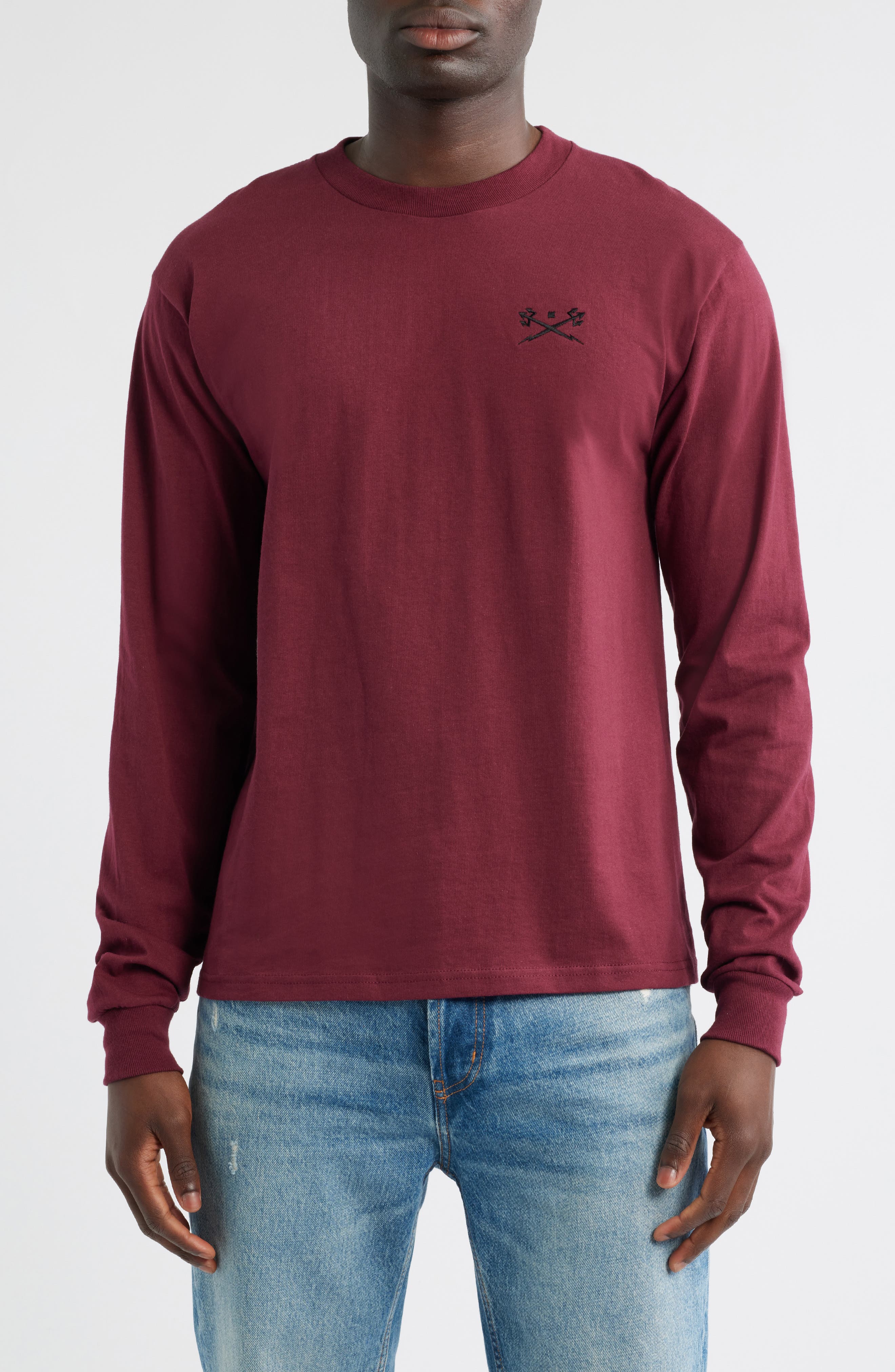 selected BURGUNDY