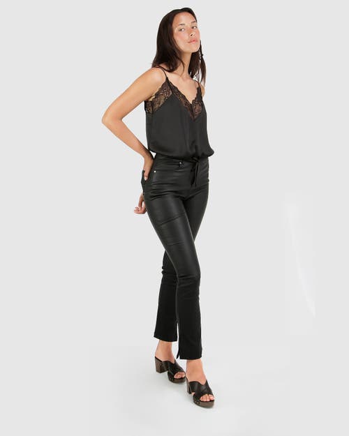 Belle & Bloom Friday Nights Lace Cami In Black
