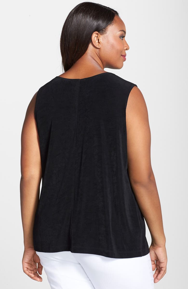 Vikki Vi Tank Top, Alternate, color, Black