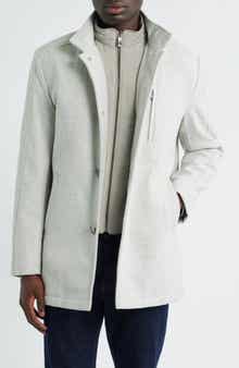 Upton Check Bib Insert Wool Blend Car Coat