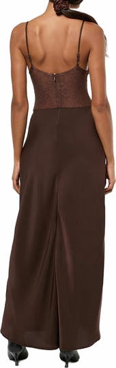 Lace Slip Maxi Dress
