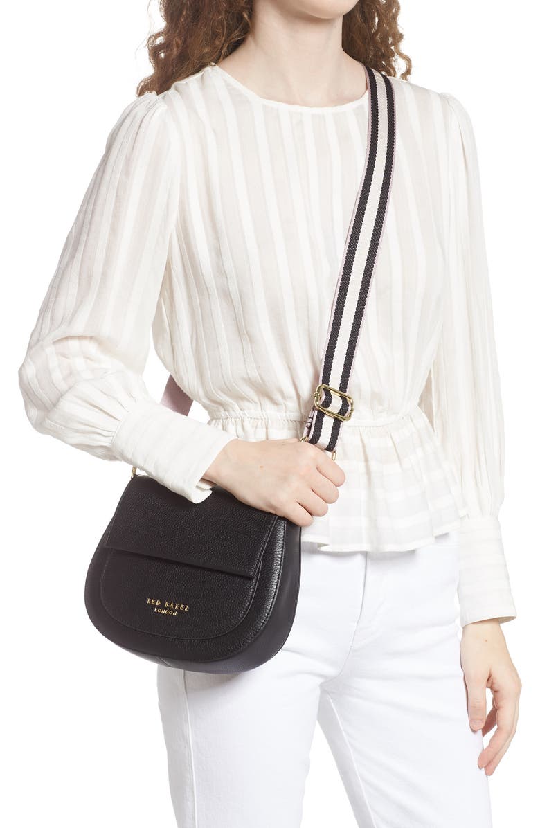 Ted Baker London Amali Leather Crossbody Bag, Alternate, color,