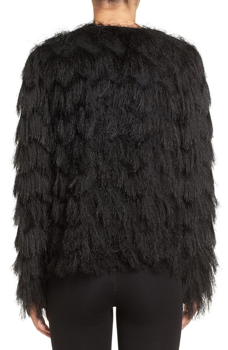 Chelsea28 Chevron Fringe Jacket, Alternate, color, 