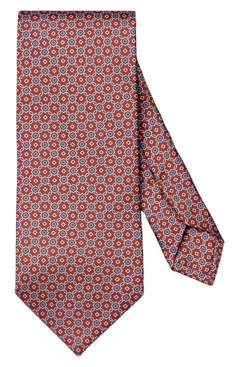 Medallion Silk Tie