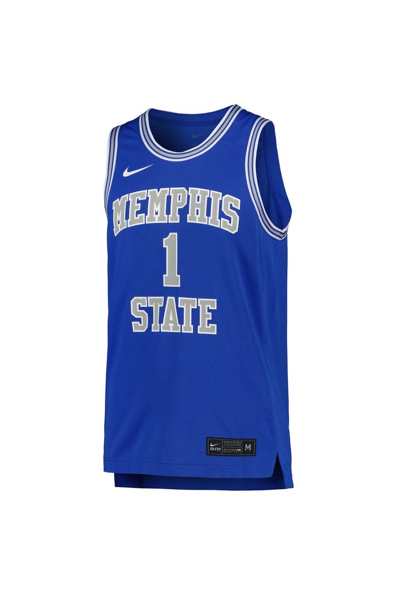 Men's Nike Royal Memphis Tigers Replica Basketball Jersey, Alternate, color, Royal