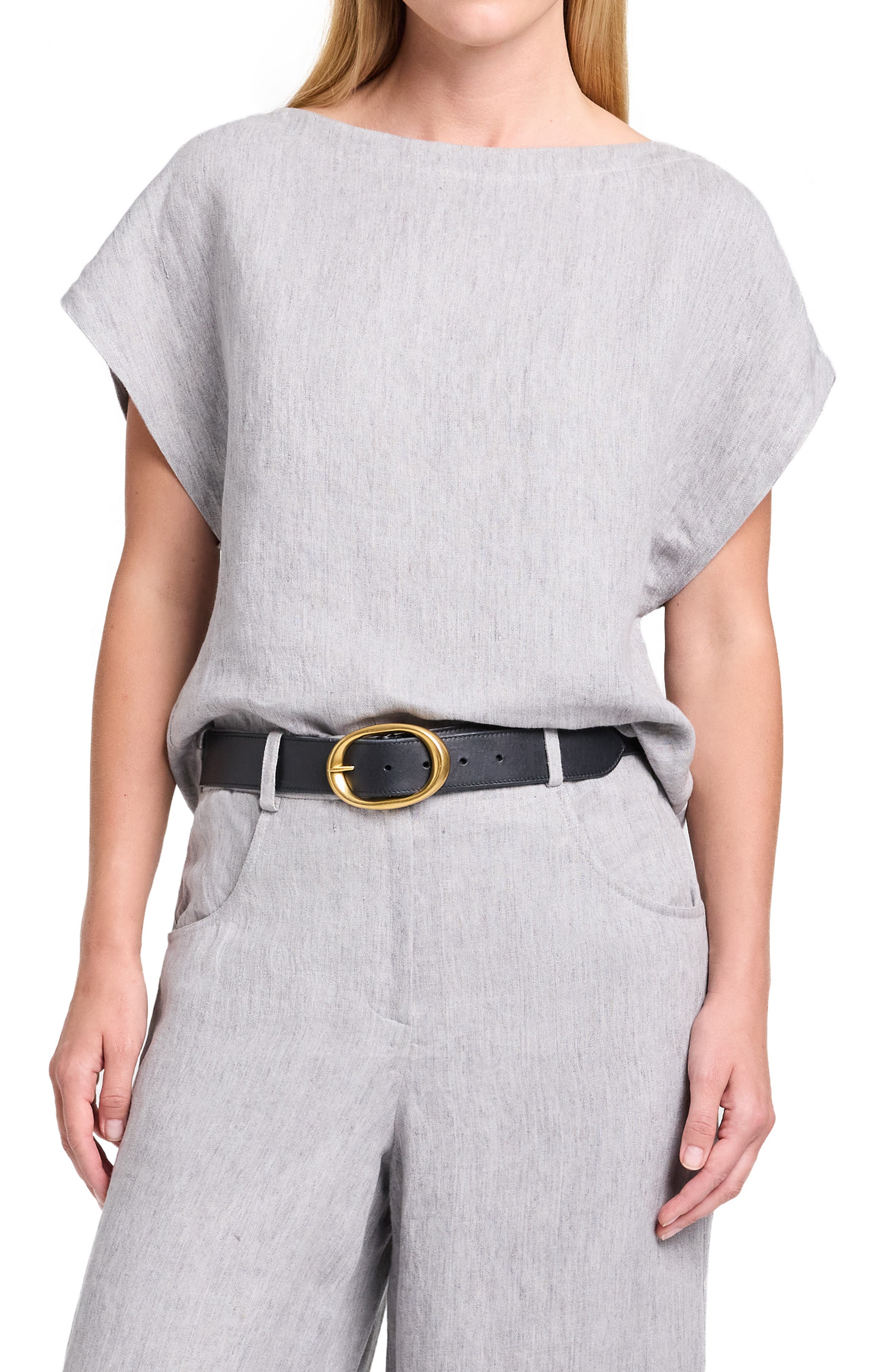 Simple Cap Sleeve Top