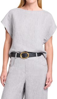 TWP Simple Cap Sleeve Top