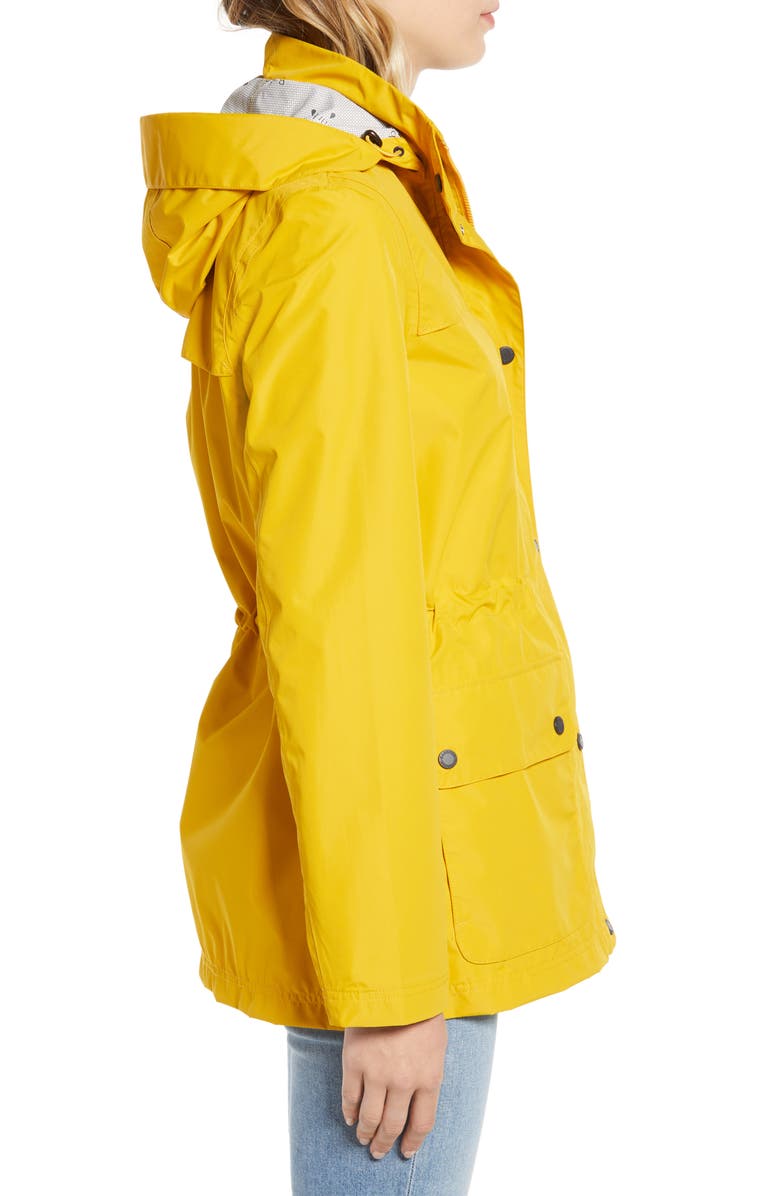 Barbour Drizzel Waterproof Hooded Raincoat, Alternate, color, 