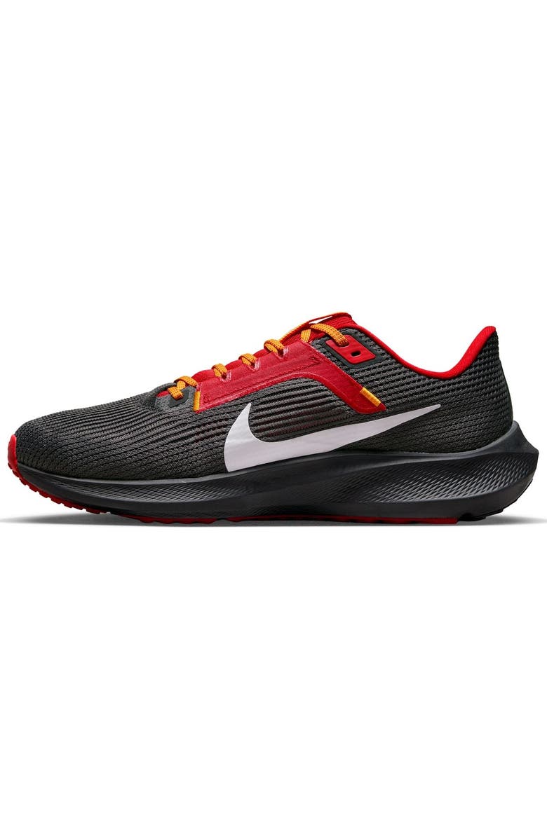 Nike Unisex Nike Anthracite Kansas City Chiefs Zoom Pegasus 40 Running Shoe, Alternate, color,