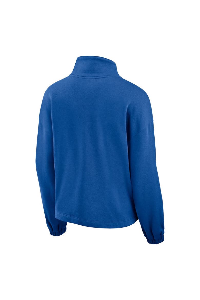 Women's Fanatics Branded Royal Florida Gators Fleece Half-Zip Jacket, Alternate, color, Royal