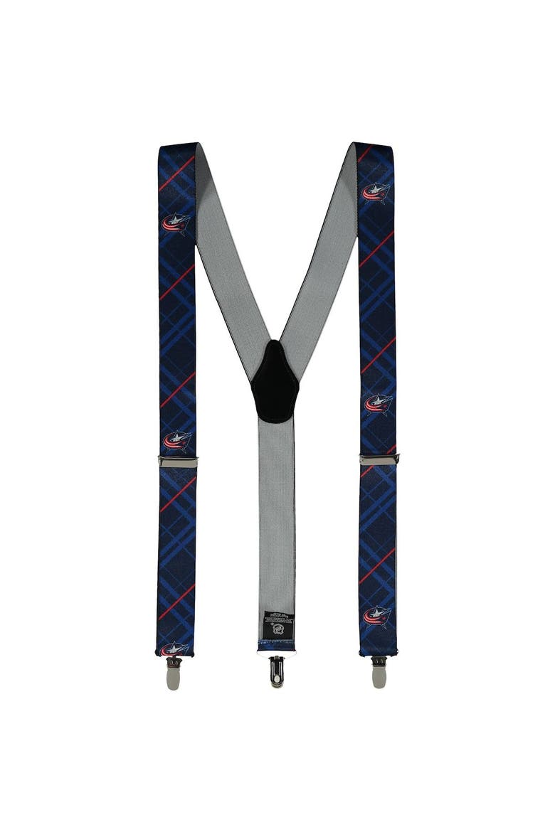 Men's Blue Columbus Blue Jackets Suspenders, Main, color, Blue