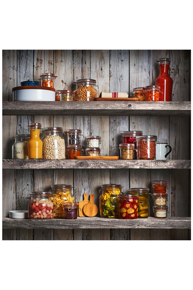 Lock Eat 3-Piece Sealed Storage Container Set, Alternate, color, CLEAR