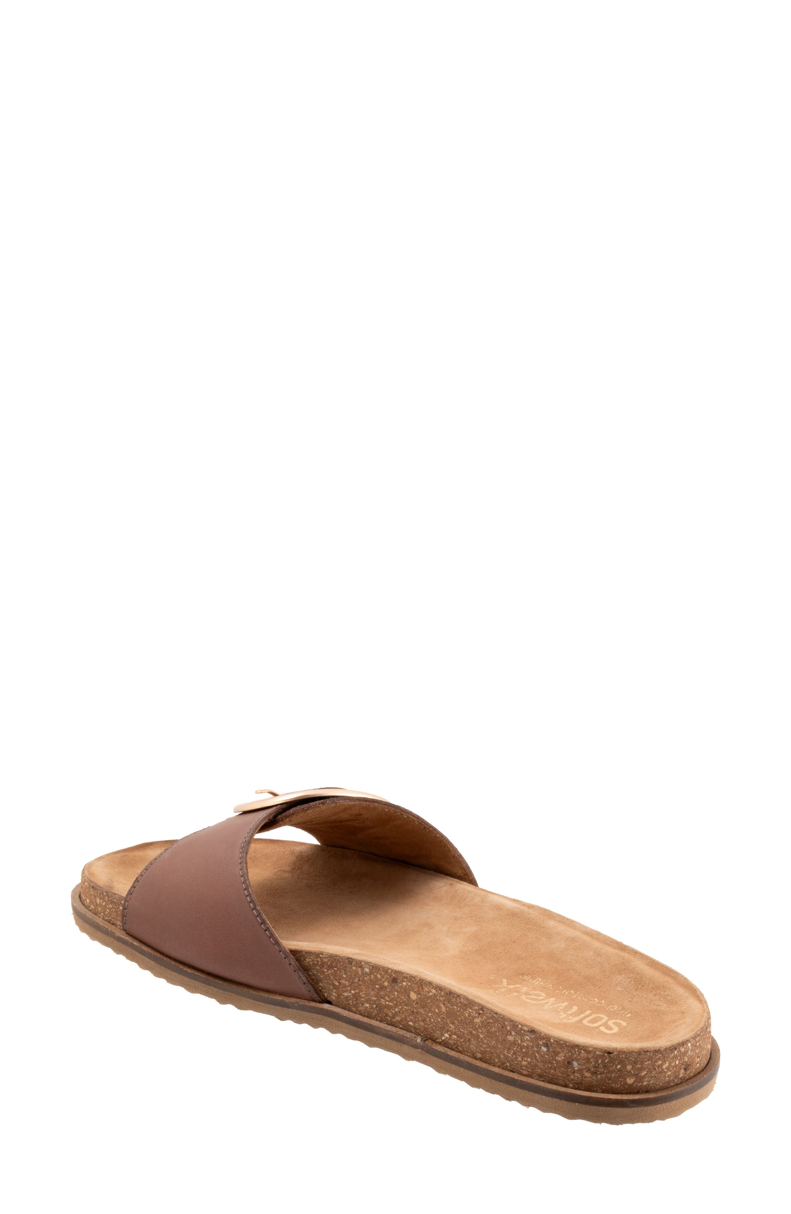 SoftWalk<sup>®</sup> Una Slide Sandal, Alternate, color, 