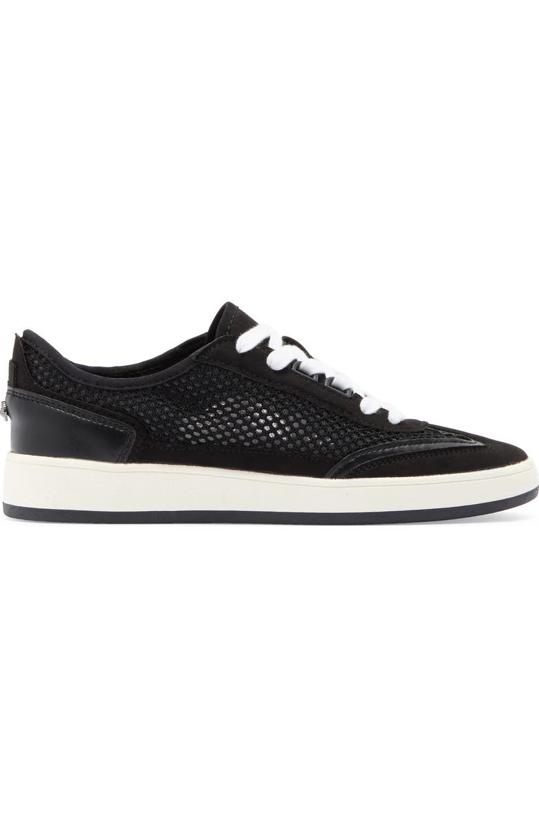 Anne Klein Adriela Low Top Sneaker, Alternate, color, Black Mesh