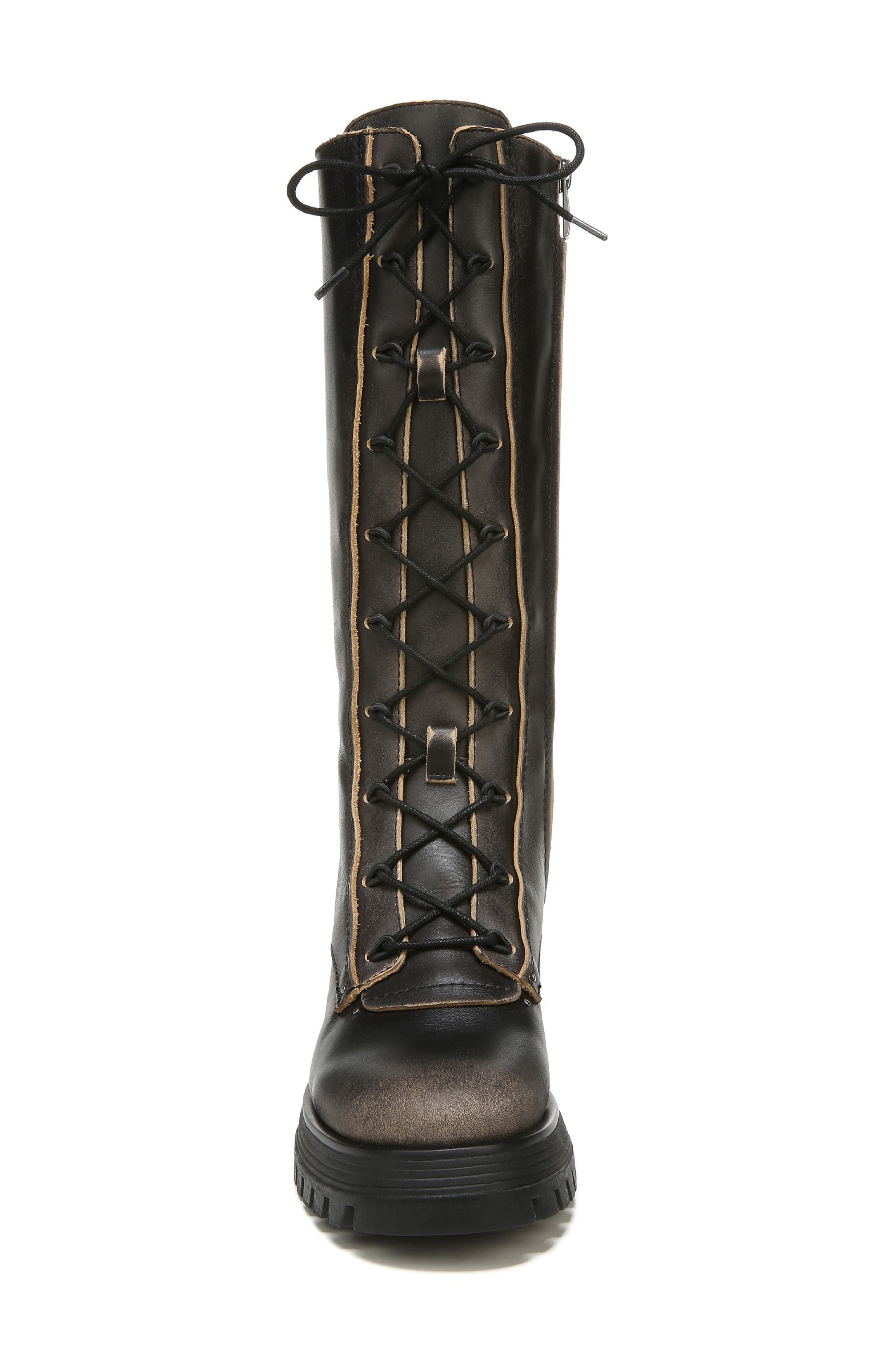 Jasper Lace Up Boot, Alternate, color, BLACK