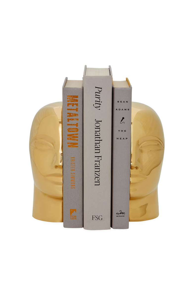 Jonathan Adler Brass Atlas Bookends, Main, color,