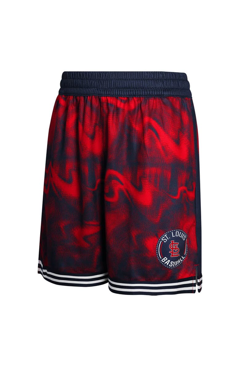Outerstuff Youth Navy/Red St. Louis Cardinals Outfielder Shorts, Alternate, color, Navy