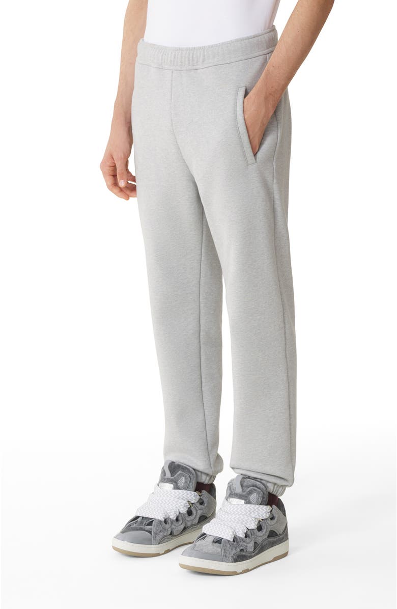 Lanvin Ribbon Jogging Pants, Alternate, color, Heather Grey