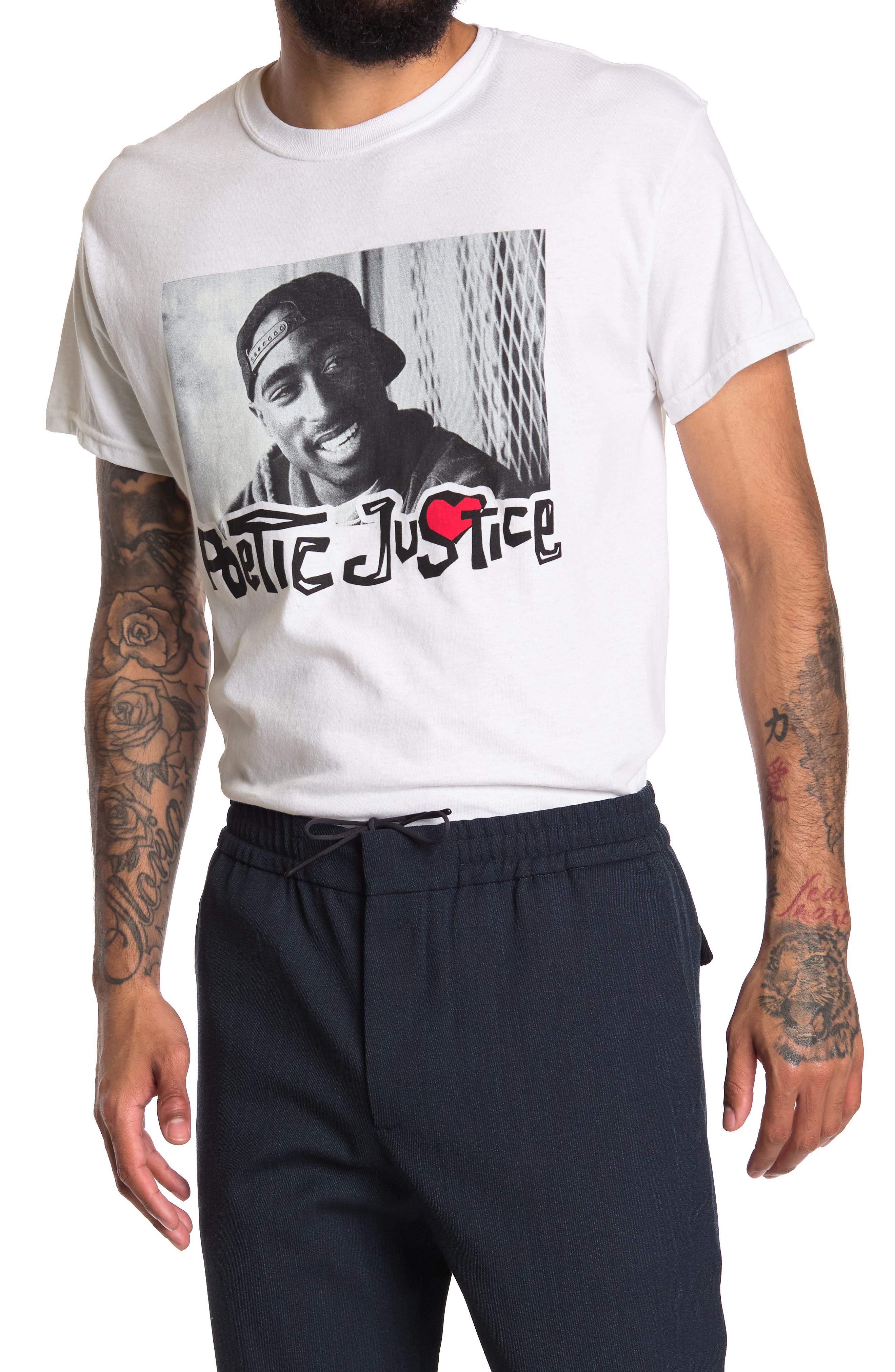 Merch Traffic Poetic Justice Photo Graphic Tee (Men) | Nordstromrack