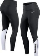 Nike Women's Nike Black/White Las Vegas Raiders 7/8 Performance Leggings