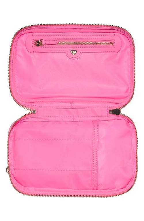 STONEY CLOVER LANE STONEY CLOVER LANE DOUBLE ZIP NYLON POUCH 