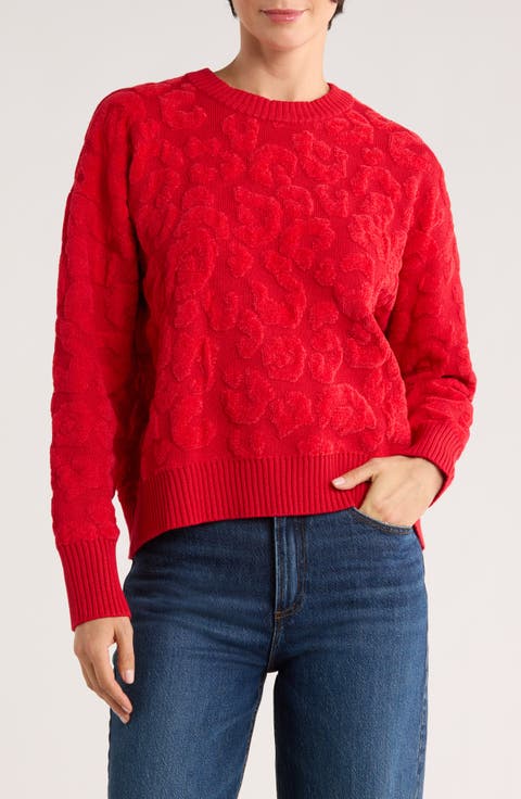 Cheetah Chenille Sweater